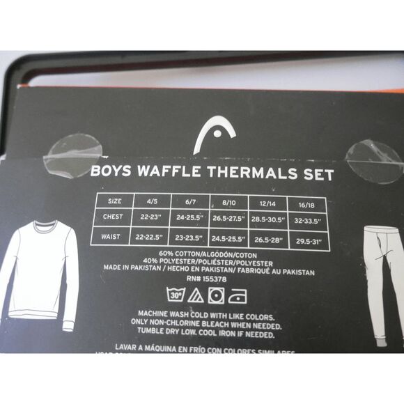 HEAD Boys 2pc Thermal SET Base Layer Set Size 6-7 - Picture 5 of 7